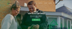 Website ontwerp voor Multi-Verduurzamers.nl door Eno Design – moderne, SEO-geoptimaliseerde website voor verduurzaming en energiebesparing.